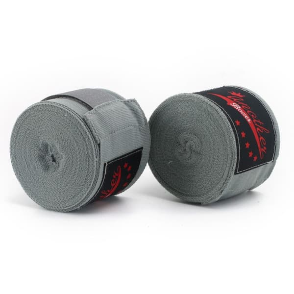 Boxing Wraps Bløde Armbånd GRÅ grey