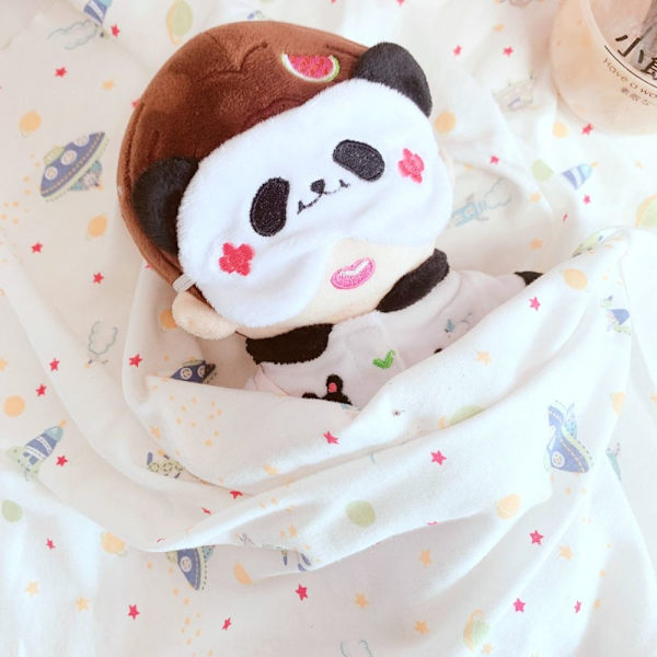 Dockkläder Panda Clothes Coat 3 3 3