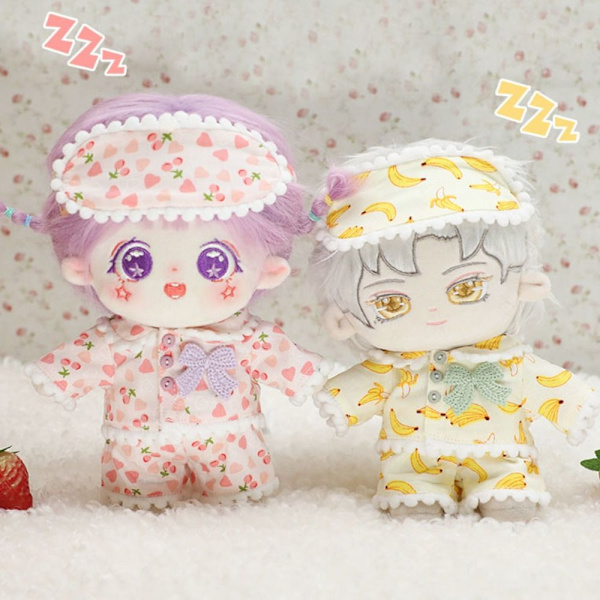 Dukke Underfrakk Sleep Wear Frakk ROSA Pink