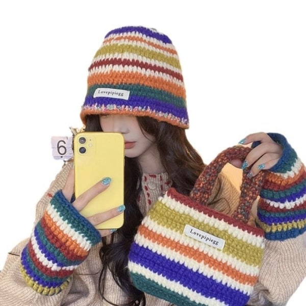 Cap Stickad mössa HATS HATT Hat