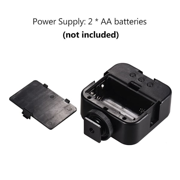 LED-videovalo 6500K täyttölamppu 3kpl 3kpl 3pcs