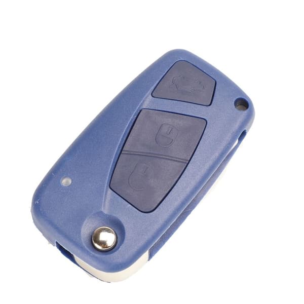 Fjernnøglekasse Bilnøgleskal BLÅ 2 KNAPPER 2 KNAPPER Blue 2 Buttons-2 Buttons