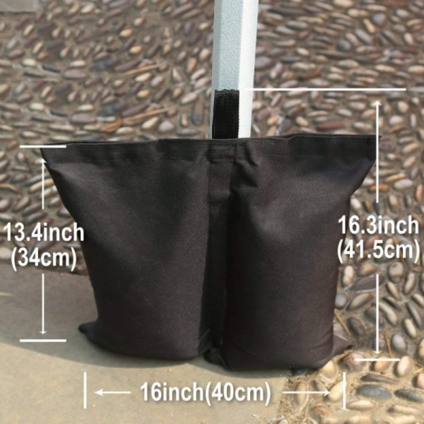 Telt Sand Poser Markise Telt Stand Vektet Sand Bag Holder