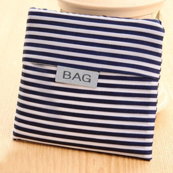Indkøbstaske Market Tasker NAVY STRIPE NAVY STRIPE Navy Stripe