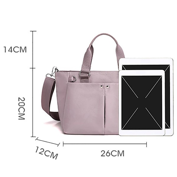 Crossbody Bag Enkel skulderveske RØD RED