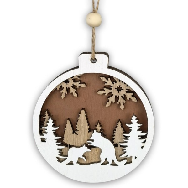 Julhänge Animal Carving Pendant D D D