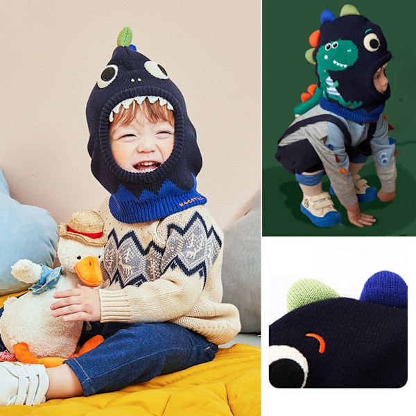 Tegneserie skjerf lue strikket lue M4 4 M4