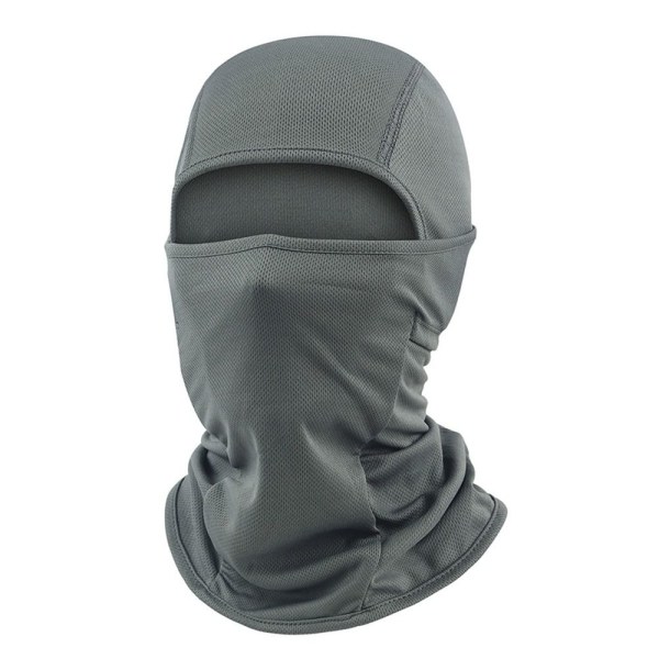 Full Face Cap Sykling Balaclava MØRKEGRÅ dark grey