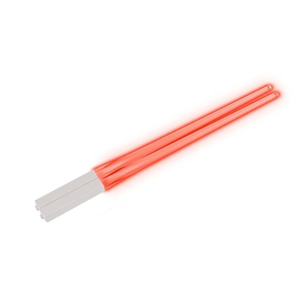 2 ST LED Glödande Ätpinnar Glödande Ljus Sabre Chop Sticks Pink