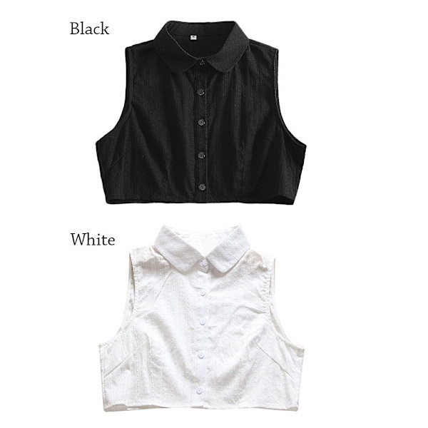 Paita Fake Kaulus Vaatteet Asusteet WHITE S White S