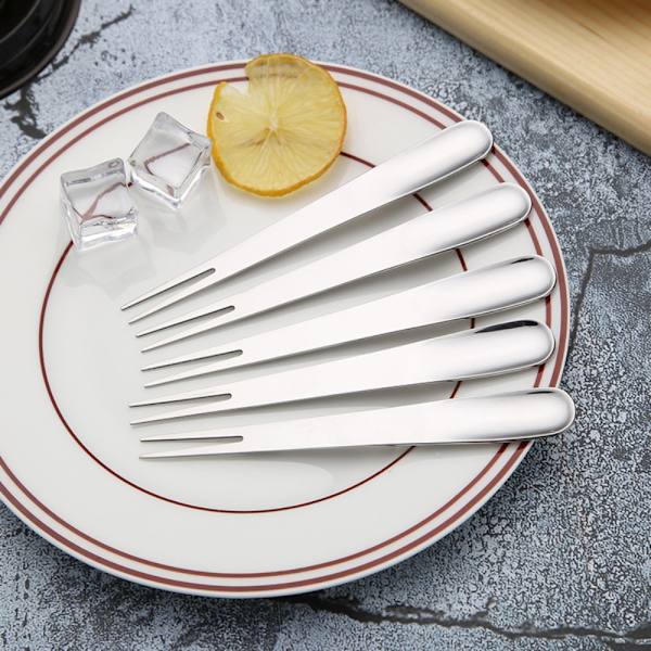 Desert Fork Spoon SILVER HAARUKKA silver Fork-Fork