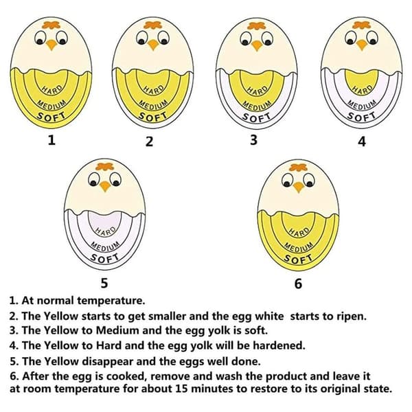 Egg Timer Vekkerklokke VENSTRE VENSTRE Left