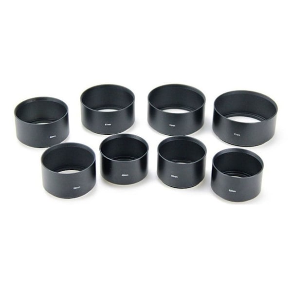 Modlysblænde antirefleksdæksel 62MM 62MM 62mm