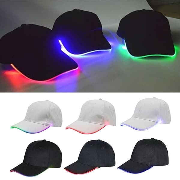 Solhatte LED-baseballkasket 2 2 2