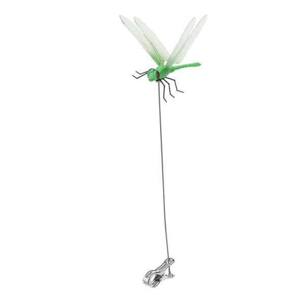 Fake Dragonfly Clip Fairy Tale Ornament GREEN S Green S