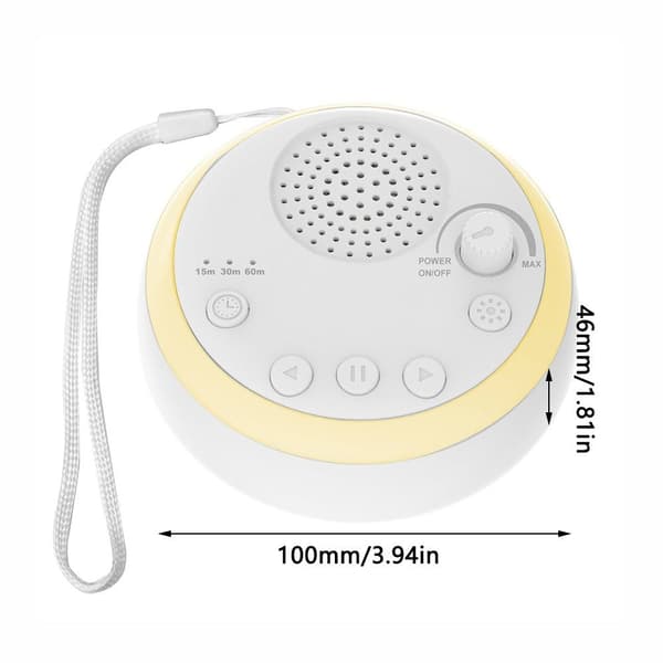 Støjmaskine Lydmaskine Sleep Timer