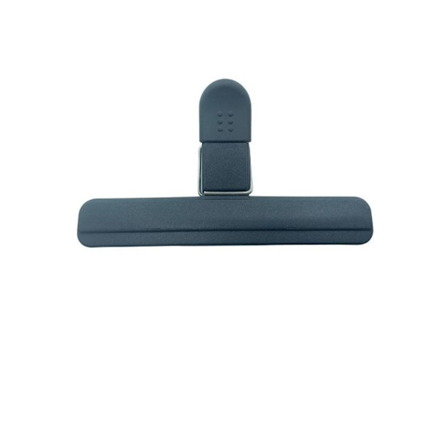 2/4 stk Plastpose Forseglingsclips Stor Chip Bag Clips SORT L Black L