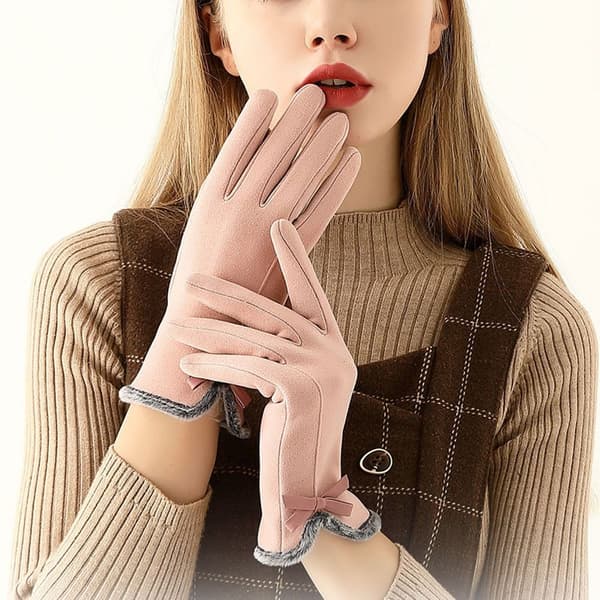 Varme hansker Ridehansker ROSA pink