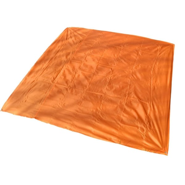 Teltgulv Tarp Picnicmåtte SORT 210X200CM Black 210x200cm