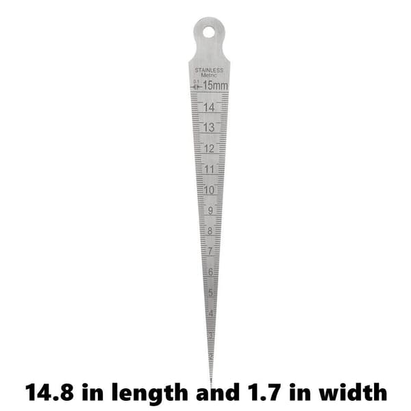 Konisk linjalgapmåler 2,2MM TYKKELSE 2,2MM TYKKELSE 2.2MM Thickness
