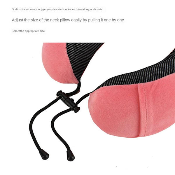 Memory Foam Travel Pillow kaulatukityyny NAVY navy