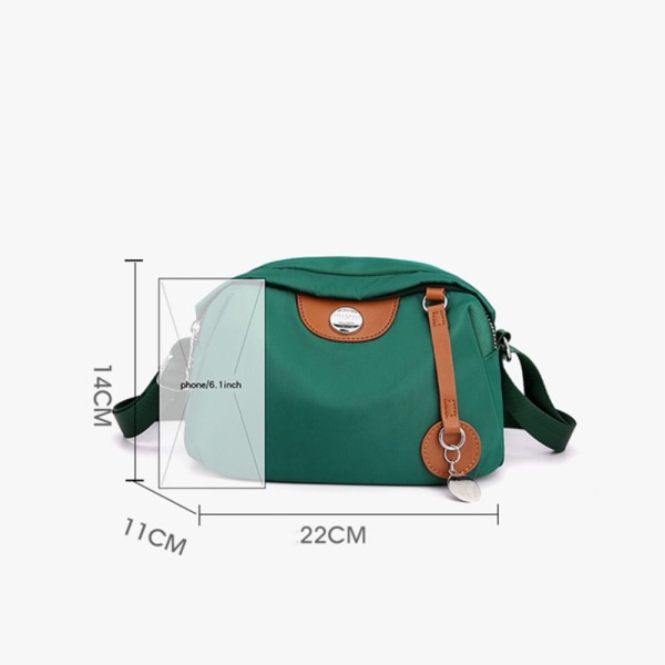 Crossbody taske Casual skuldertasker KHAKI khaki