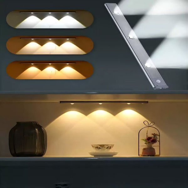 Closet Lighting Liiketunnistinlamppu MUSTA 30cm Black 30cm