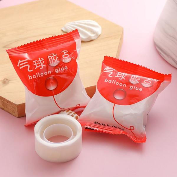 10 rullaa Balloon Glue Dot Adhesive Tap -ilmapallotarra 10 Rolls