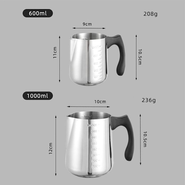 Mjölkskummare Mjölkskummare 1000ML 1000ml