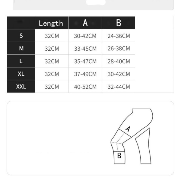 Knebeskyttere Knestøtte SVART S black S
