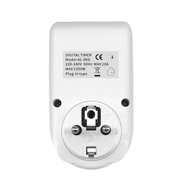 EU Plug Timer Switch Programmerbar EU Plug