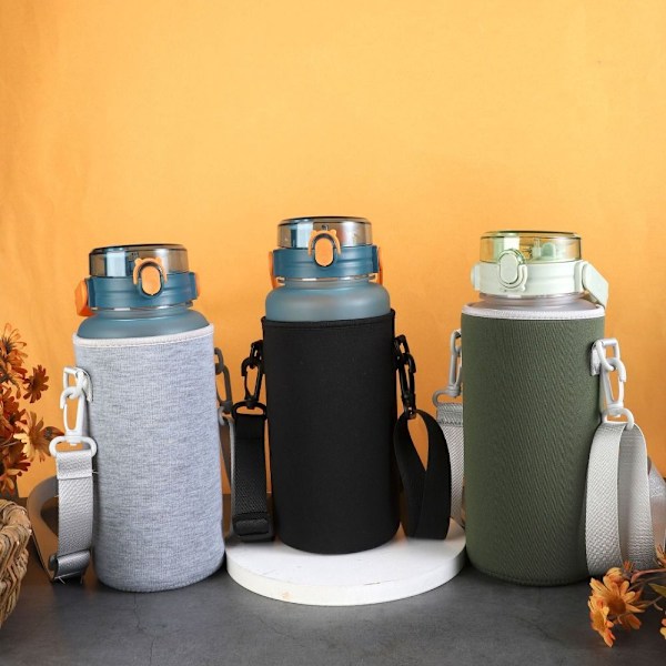 Vandflaskedæksel Vakuumkophylster SORT TIL 1700ML FOR 1700ML black for 1700ml-for 1700ml
