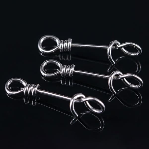 50 Stk Fiskestik Solid Ringe 26MM 26MM 26mm