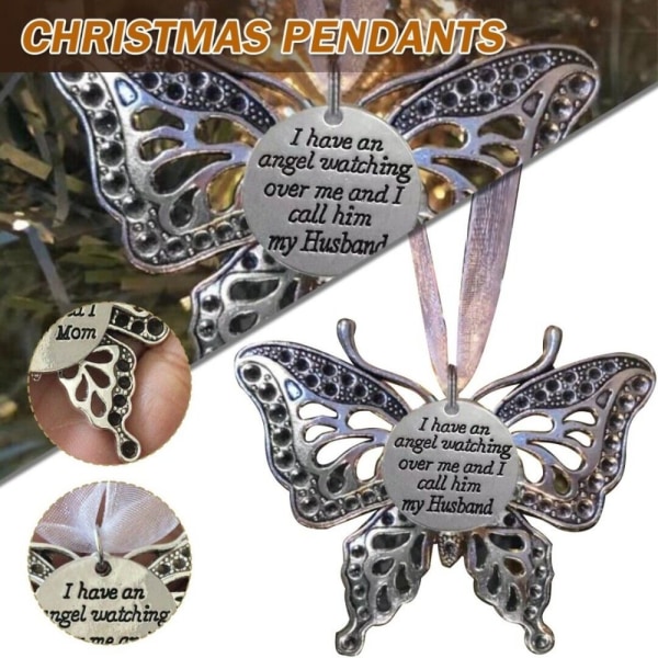 Butterfly Memorial Family Pendant Memorial Family Pendant I I I