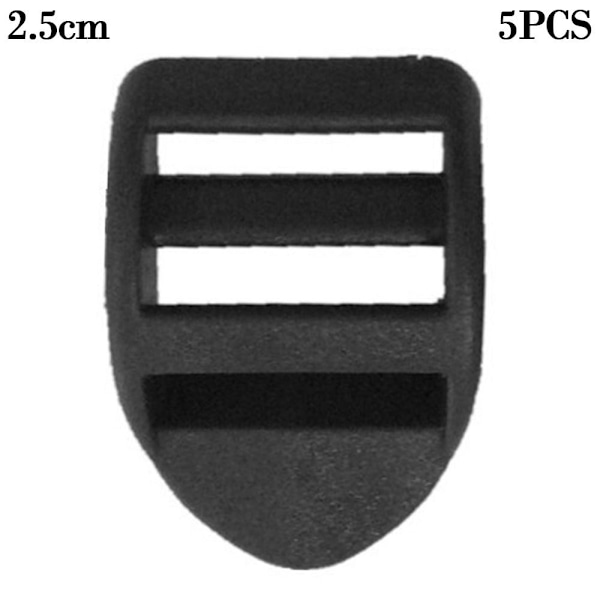 5st Sidosläppningsspännen Böjt spänne 2.5CM 2.5CM 2.5cm