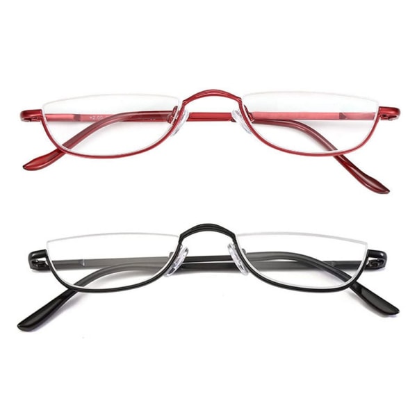 Läsglasögon Ögonbryn RED STYRKA 300 Red Strength 300