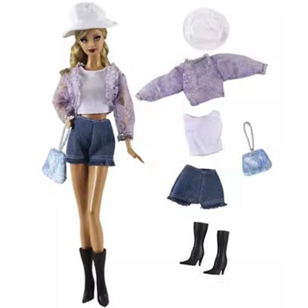 11,5" Dolls Takki Doll Princess -vaatteet 6 6 6
