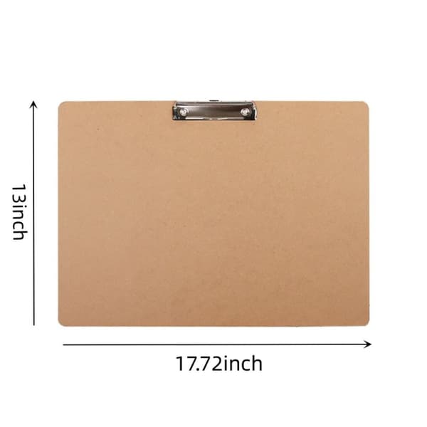 Ekstra stor klippeplade Hardboard Lavprofil Clip MDF-materialer