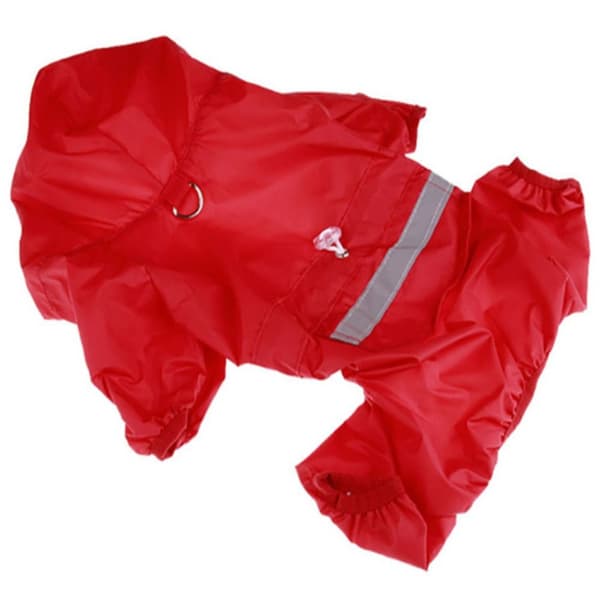 Pet regnfrakk RED S red S