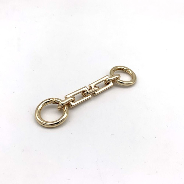 2 kpl Laukun jatkoketju Neliömäinen solkiketju GOLD 2 KPL 2 Gold 2 Pcs 2 cells-2 Pcs 2 cells