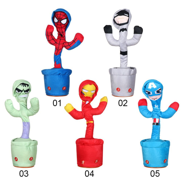 Dansande kaktusleksak Marvel Avengers figur 01