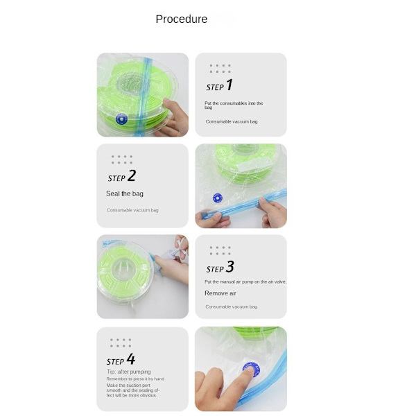 Forseglingsposer Matpose 2STK-VAKUUMPOSE 2STK-VAKUUMPOSE 2pcs-Vacuum bag