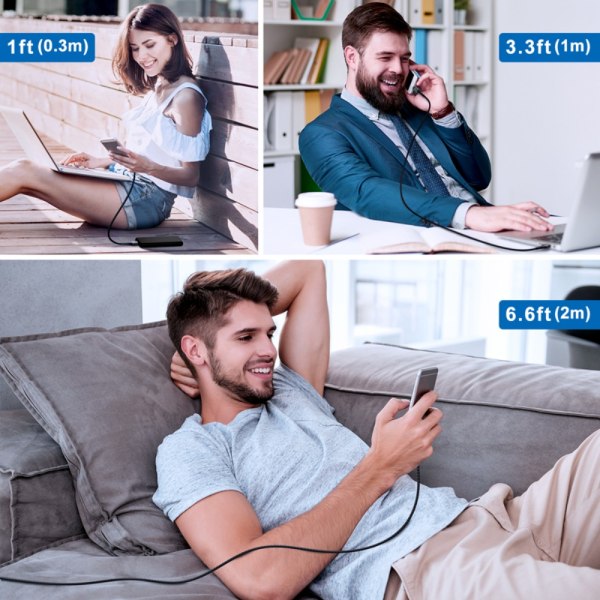 Datakaapeli Latauskaapeli MUSTA TYYPPI C TYYPPI C Black Type C-Type C