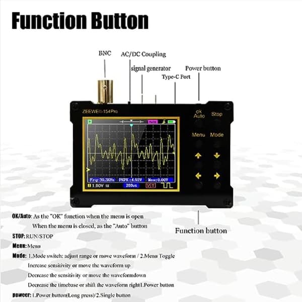 Signalgenerator Frekvensgenerator Funksjonsgenerator