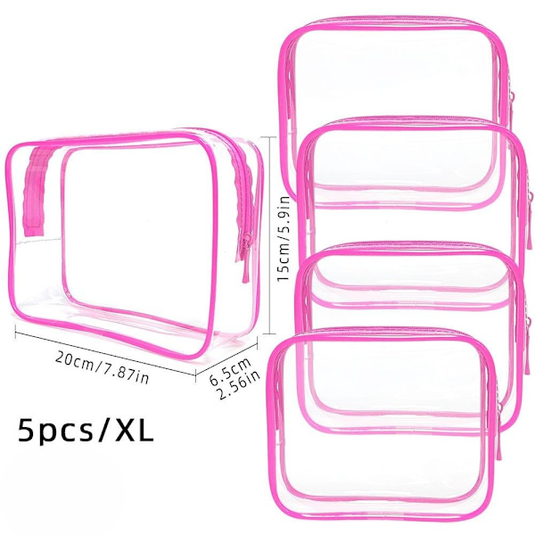 Make Up Pouch vaskeposer 12X3,5X10CM 12x3.5x10cm