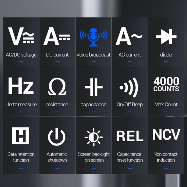 Digitaalinen puristinmittari Älykäs yleismittari PN201 PRO PN201 PRO PN201 Pro