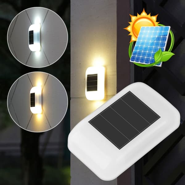 Solar Seinälamppu Seinäpesuvalaisin VALKOINEN white