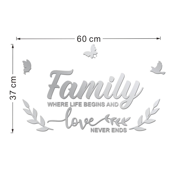 Wall Stickers Veggdekor ROSEGULL rose gold