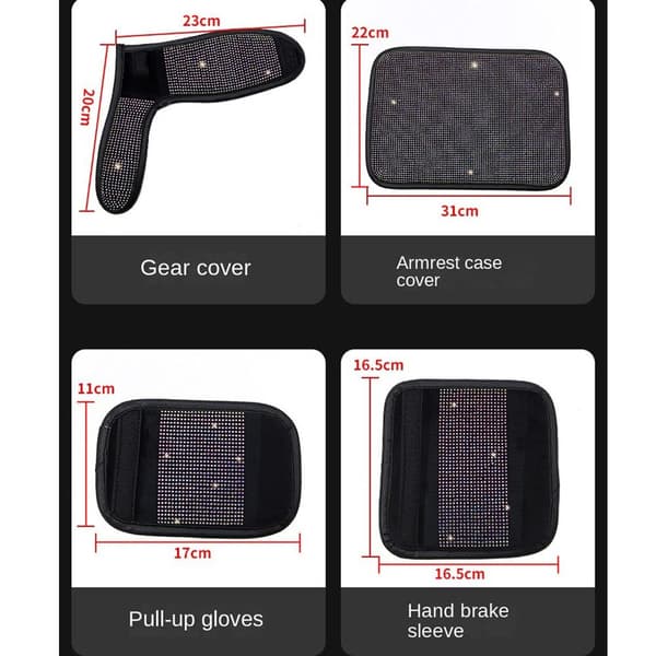 Bil Girspakdeksel Girspakmansjetter ARMLENE PAD ARMLENE PAD armrest pad