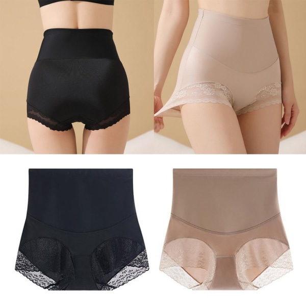 Talje Shapewear Højtaljet Undertøj NUDE 2XL nude 2XL